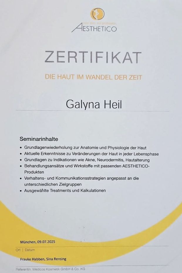 Zertifikat