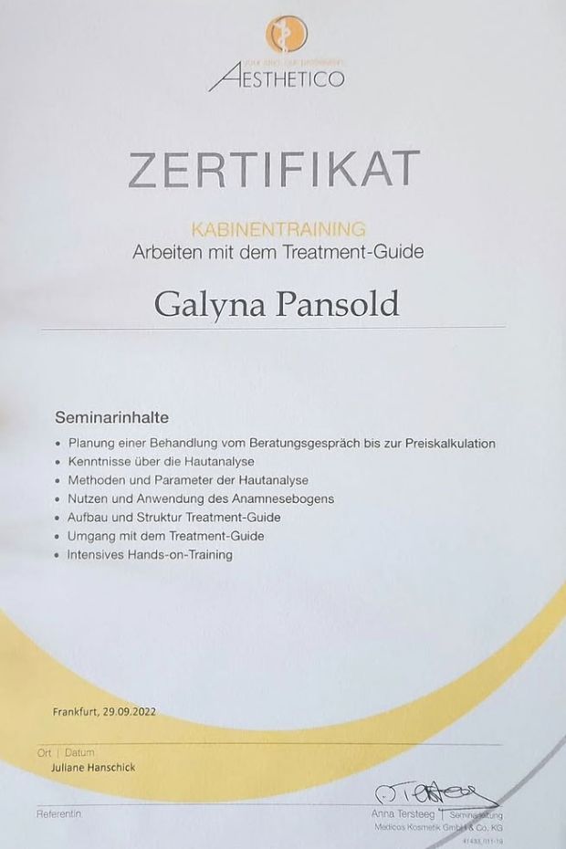 Zertifikat