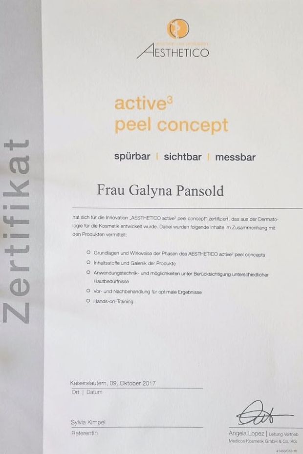 Zertifikat