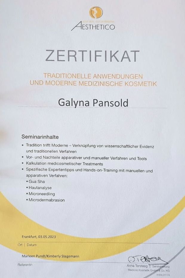 Zertifikat