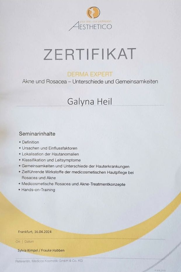 Zertifikat