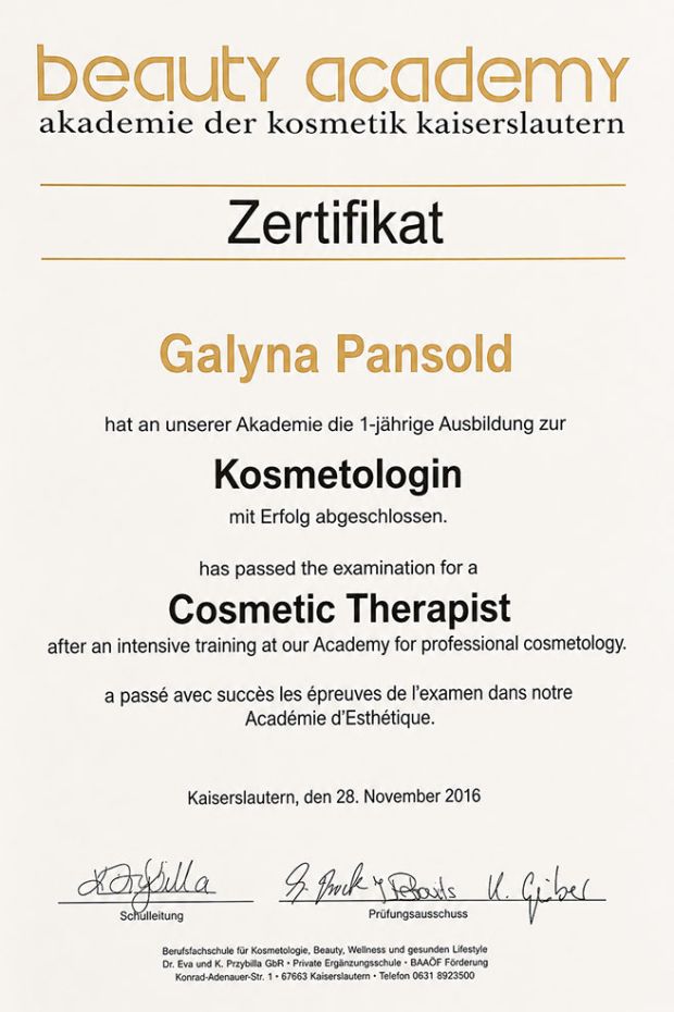Zertifikat